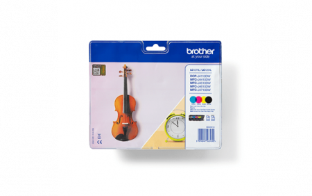 Cartuse de cerneala - Set cartuse cerneala Brother B+C+M+Y LC127XLVALBP