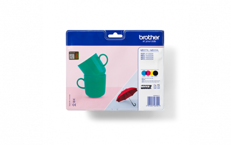 Cartuse de cerneala - Set cartuse cerneala Brother B+C+M+Y LC227XLVALBP