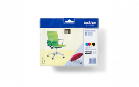 Cartuse de cerneala - Set cartuse cerneala Brother B+C+M+Y LC229XLVALBP