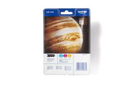 Cartuse de cerneala - Set cartuse cerneala Brother C+M+Y LC1240RBWBP