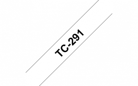 Benzi pentru etichete - TC291 9mm BLACK ON WHITE TAPE