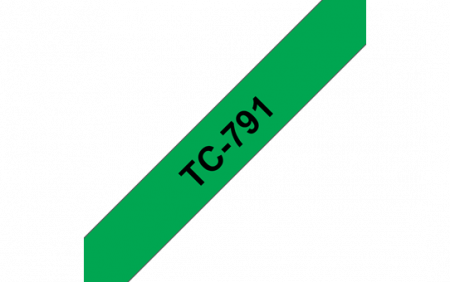 Benzi pentru etichete - TC791 9mm BLACK ON GREEN TAPE