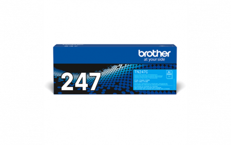 TN-247C, Toner Cyan HY ptr. HL-L3210CW / HL-L3270CDW / DCP-L3510CDW / DCP-L3550CDW / MFC-L3730CDN / MFC-L3770CDW, cap. 2.300 pag