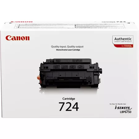 Cartuse toner - TONER CRG-724 6K ORIGINAL CANON LBP 6750DN