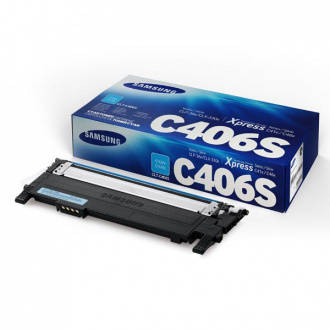 Cartuse toner - Toner Cyan CLT-C406S - CLP-360/ CLP-365/ CLP-365W, CLX-3300/ CLX-3305/ CLX-3305W/ CLX-3305FN/ CLX-3305FW - 1000 PAGINI