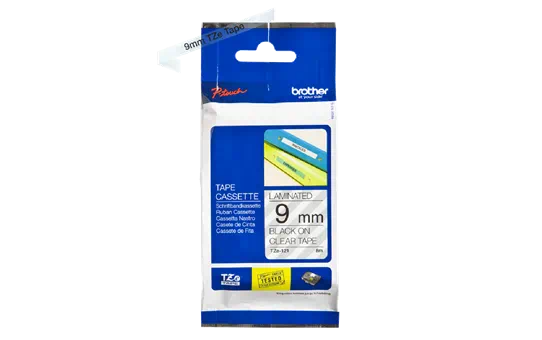 TZE121 9mm BLACK ON CLEAR [2]