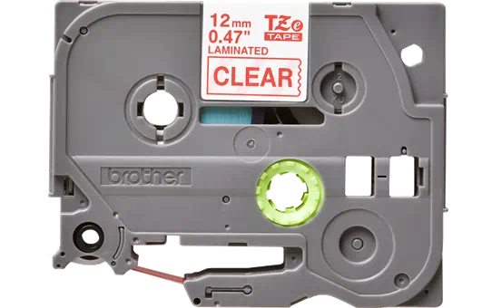 TZE132 12mm RED ON CLEAR [1]