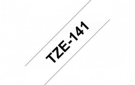TZE141 18mm BLACK ON CLEAR [0]