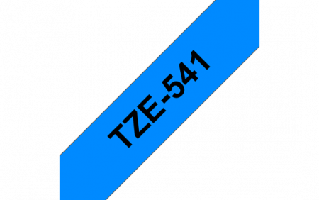 Benzi pentru etichete - TZE541 18mm BLACK ON BLUE