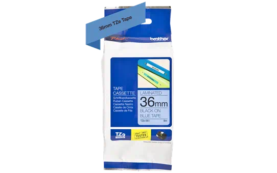 TZE561 36mm BLACK ON BLUE [2]