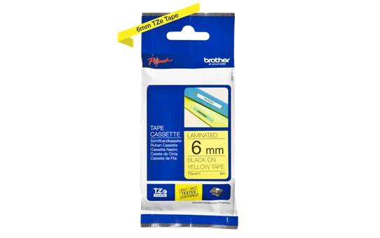 TZE611 6mm BLACK ON YELLOW [2]