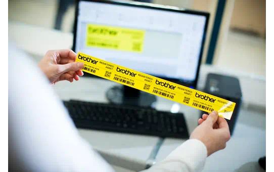 TZE661 36mm BLACK ON YELLOW [3]