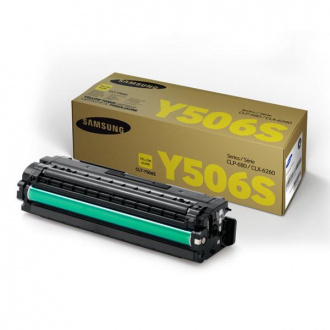 Cartuse toner - Samsung CLT-Y506S - Yellow Toner / Standard Yield, compatibil cu CLP-680ND CLX-6260 Series, capacitate 1.5k pag