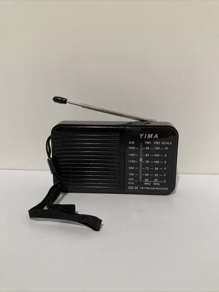 Radio portabil Yima QQ-26, AM/FM, Negru Engross [3]