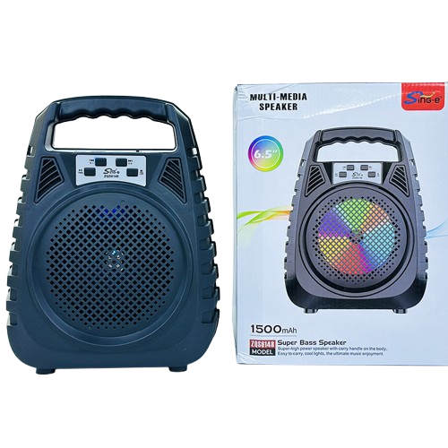 Boxă Portabilă Bluetooth ZQS 6148 cu Lumină LED RGB și Sunet Puternic Engross [2]