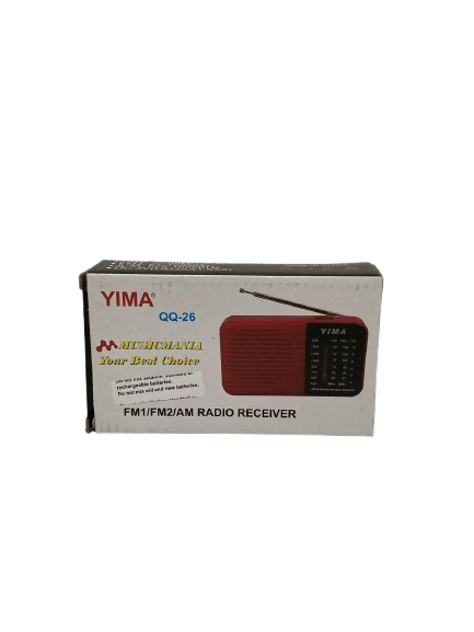 Radio portabil Yima QQ-26, AM/FM, Negru Engross [1]