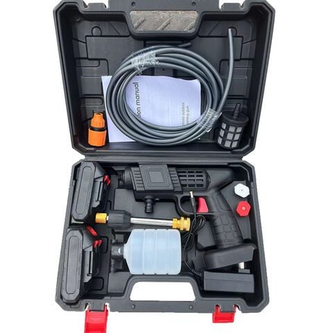 Aparat de spalat cu presiune fara fir 48 V, 500W, 3L/min, 30 bar, negru engross [11]