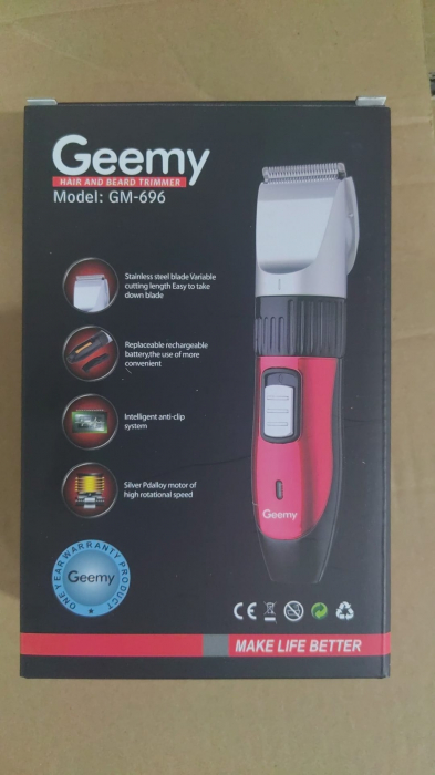 Aparat de Tuns Gemei GM-696 – Lame Inox, Wireless + Stand, 45 min Autonomie engross [7]