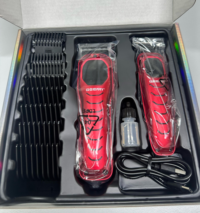 Set 2 Aparate de Tuns GM-8046, incarcare USB, 110 V, Wireless- engross [5]