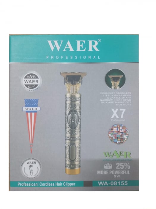 Aparat de Tuns WA-08155 cu Accesorii, Baterie 18650mAh și 4 Piepteni en-gros [1]