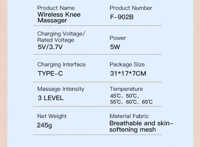 Set 2 aparate tip Genunchiera cu 3 functii de Incalzire si 3 functii de Masaj tip Vibratii, Acumulator Incorporat 4000 mAh, Ameliorareaza Durerea de Umar, Cot, Genunchi, Marime Universala, Negru engro [10]