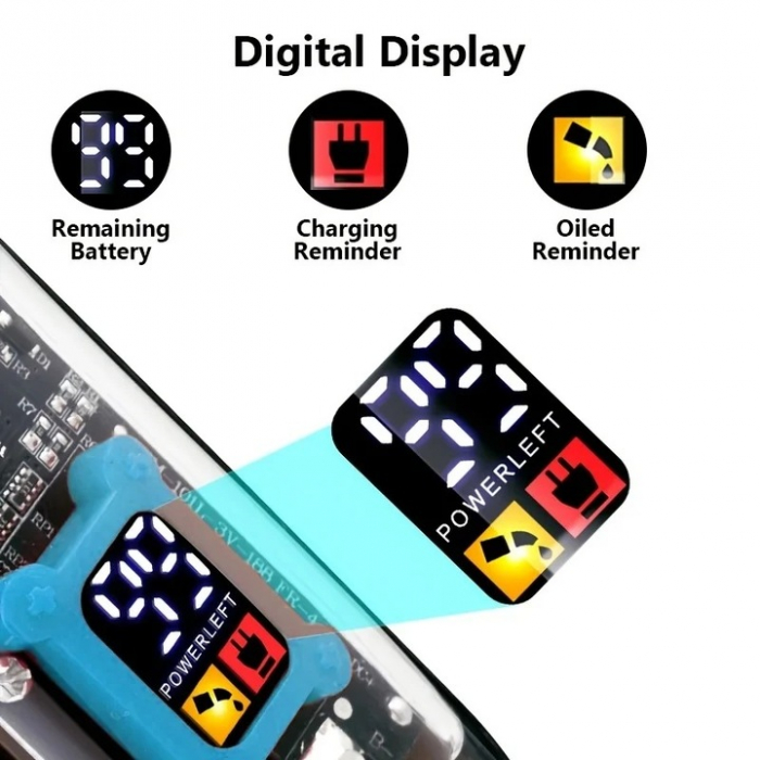 Aparat de Tuns Reîncărcabil TY-8268 – Autonomie 180 min, Carcasă Transparentă, Motor Silențios engross [7]