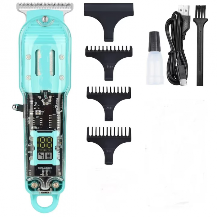 Aparat de Tuns Reîncărcabil TY-8268 – Autonomie 180 min, Carcasă Transparentă, Motor Silențios engross [1]