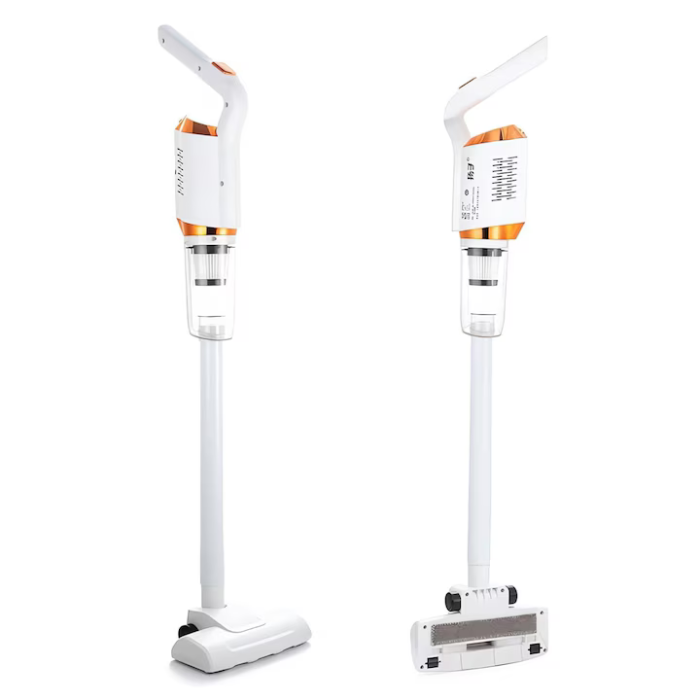 Aspirator Vertical Fără Fir 2 în 1, Putere 8500 Pa, 5 Atașamente, Filtru HEPA, Recipient Colectare, Curățare Ușoară, 113x21 cm [6]