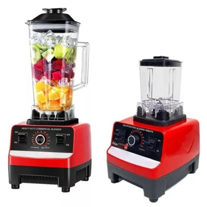 Blender Profesional 2 în 1, 2.5L, 8500w, 32.000 RPM, 15 Viteze, 6 Lame Inox engross [1]