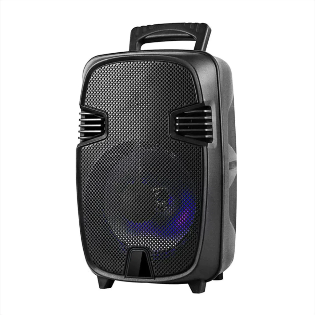 Boxă Portabilă Bluetooth Karaoke GTS-1248 cu LED RGB și Difuzor 8” engress [2]
