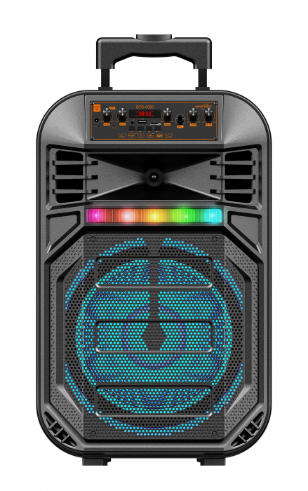 Boxa portabila GTS-1960, Troller, 12 inch, Bluetooth engross [1]