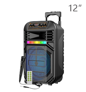 Boxa portabila GTS-1960, Troller, 12 inch, Bluetooth engross [4]