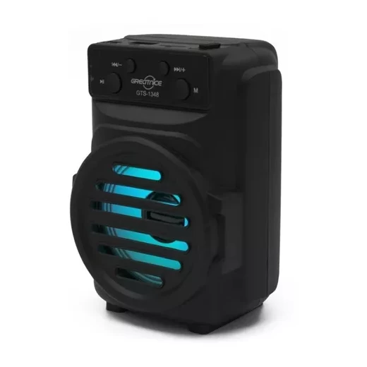 Boxă Portabilă GTS 1961 – 15W PMPO, LED RGB, Bluetooth, Radio FM, Baterie 500 mAh engross [6]