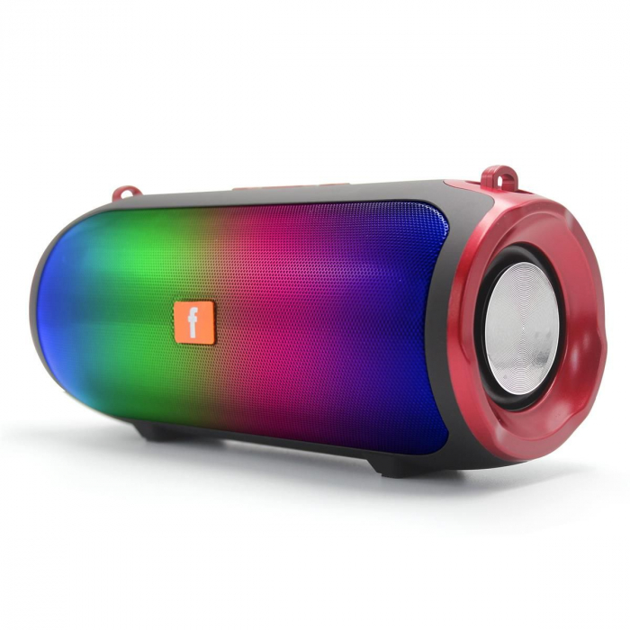 Boxa portabila J031LED, lumini RGB, powerbank, 18W PMPO, USB/AUX Engross [6]