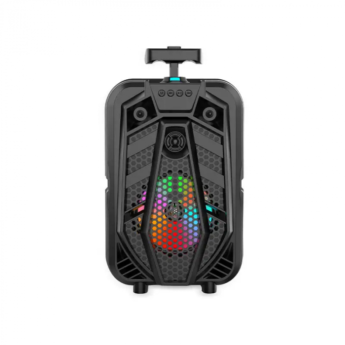 Boxă Portabilă Karaoke Bluetooth ZQS8133 cu Lumină LED RGB și Sunet Stereo Engross [1]