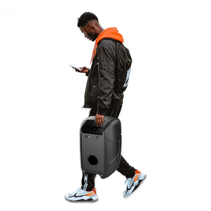 Boxă Portabilă ZQS1461S – Bluetooth, USB, TF, Radio FM, True Wireless, 8W, Compactă și Portabilă [4]