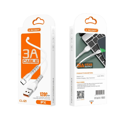 Cablu de încărcare X-Scoot CL-121 – 6A SAM, Super Rapid Engross [1]