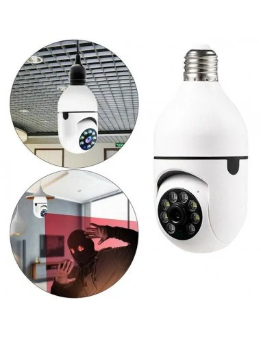 Cameră IP Wi-Fi cu Iluminare Smart E27, 1080p, 360°, Audio Bidirecțional engross [7]
