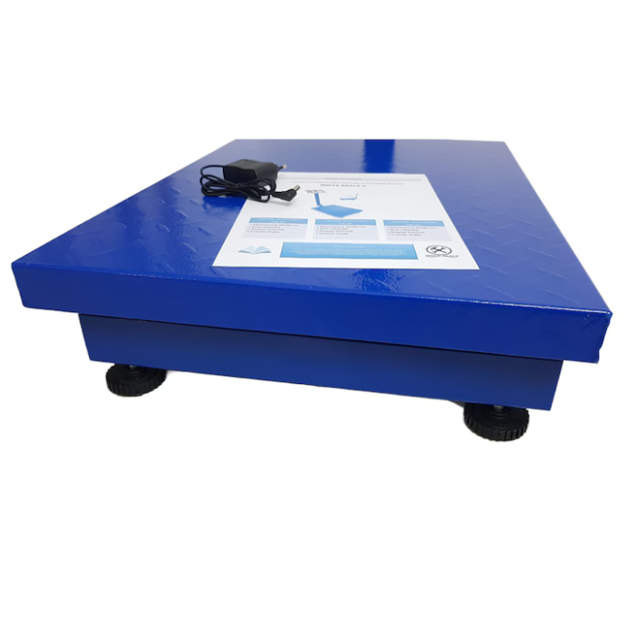 Cântar Electronic cu Platformă Metalică și Braț Rabatabil – LCD, 220V + Baterie, 7 Prețuri Presetabile engross [4]