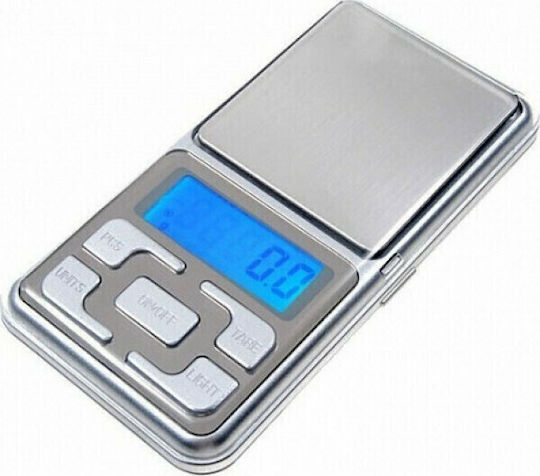 Cântar de Buzunar MH-500 – 500 g, Precizie 0,1 g, Funcție TARA, Design Compact Argintiu engross [11]