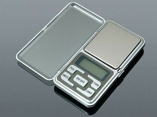 Cântar de Buzunar MH-500 – 500 g, Precizie 0,1 g, Funcție TARA, Design Compact Argintiu engross [10]