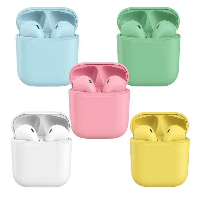 Căști Wireless inPods 12 Bluetooth 5.0 Engross – Sunet Premium, Cutie Încărcare, True Wireless engross [1]