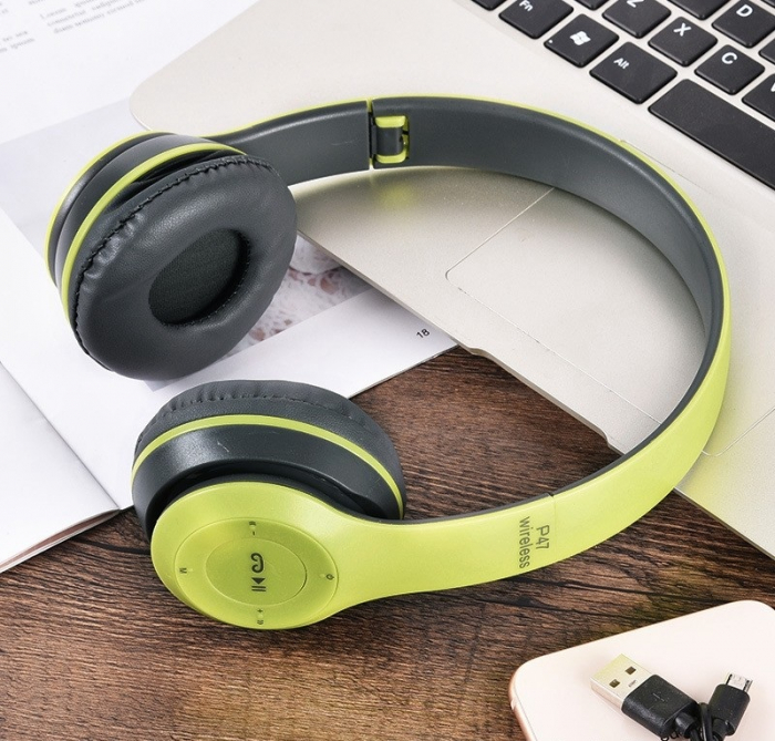 Căști Wireless P47 Bluetooth 5.0 Over-Ear, Pliabile, Bass Puternic și Microfon – Vânzare engros [6]