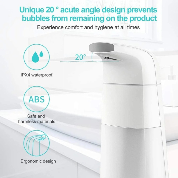Dispenser Automat Sapun Lichid cu Senzor, 250ml, Montaj Perete, Auriu engross [4]