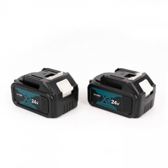 Fierastrau tip sabie, cu 2 acumulatori 48V, 5000 mAh, mandrina autoblocanta, 4 bucati panza diferite modele, 1 incarcator, valiza compacta de transport, Albastru [5]