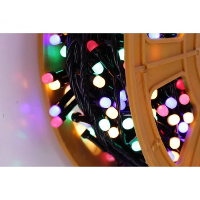 Instalație de Crăciun Liniară, 3.6W, Multicolor, 40-100m, 8 Moduri de Lumină  engross [7]