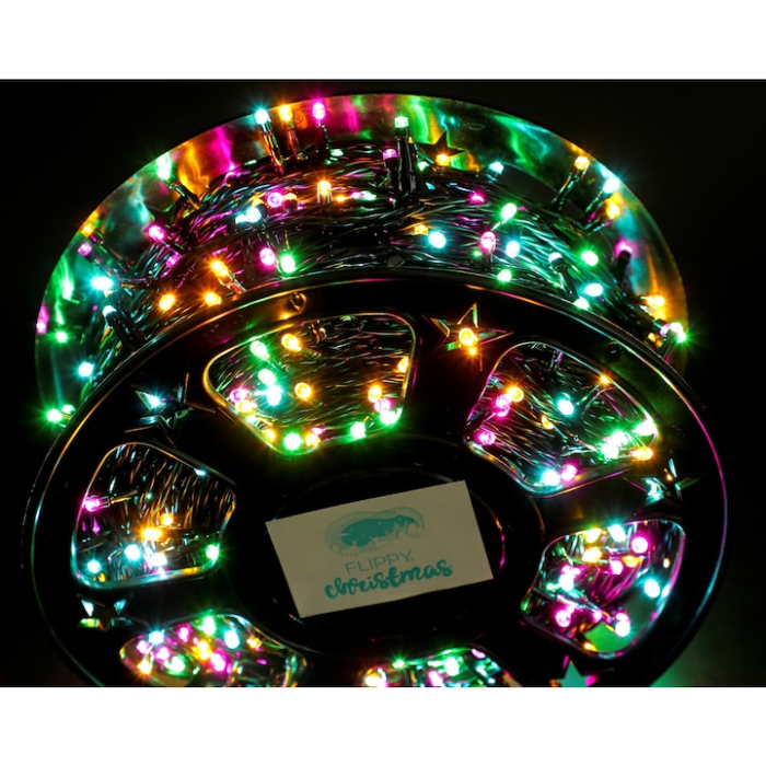 Instalație de Crăciun Liniară, 3.6W, Multicolor, 40-100m, 8 Moduri de Lumină  engross [9]