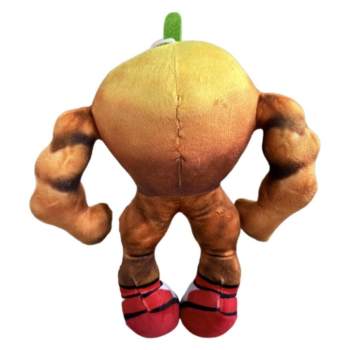 Jucărie de pluș Italian Brainrot 26 cm – BAO BAO TUNG TUNG TUNG, Musculos cu Față Realistă engross [2]