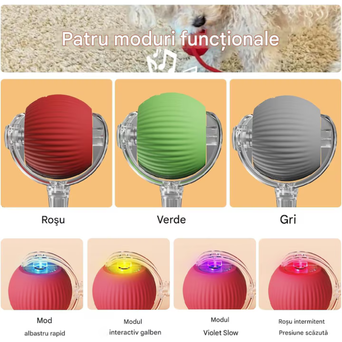 Jucărie Smart pentru Pisici Adulte – Interactivă, Plastic Durabil, Dimensiuni 9x10,2x5,8 cm, Culori Multiple, Potrivită pentru Toate Taliile [12]