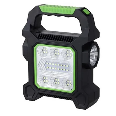 Lampa camping JY 258B cu 40 leduri lanterna laterala incarcare solara si maner transpor Engross [1]